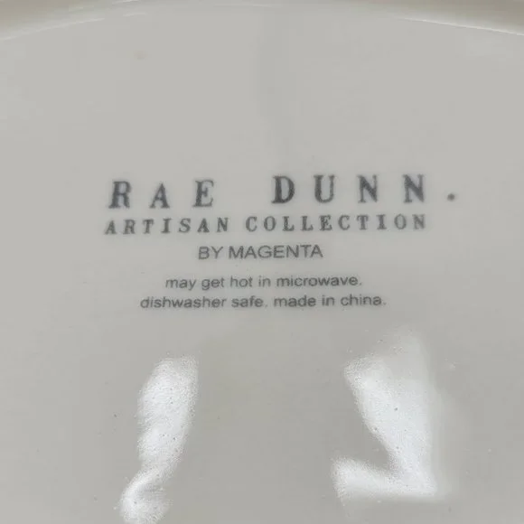 Rae Dunn by Magenta saint nicholas. Oval Plate for Appetizers Cookies - Picture 5 of 5